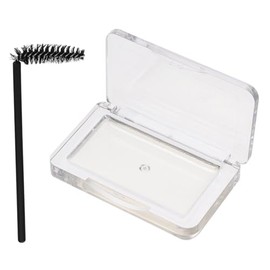 Jabón sin Irritación para Peinar Cejas Fijación y Diseño en Acrílico Transparente, Set para Cejas Adecuado para Maquillaje Diario