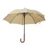 Long Umbrella Long Wooden Handle Windproof Retro Style Water Resistant