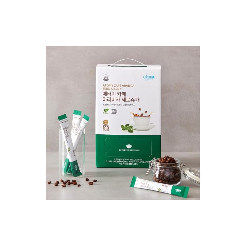 A.t.o.my Cafe Arabica Zero Sugar Instant Coffee Mix - 100