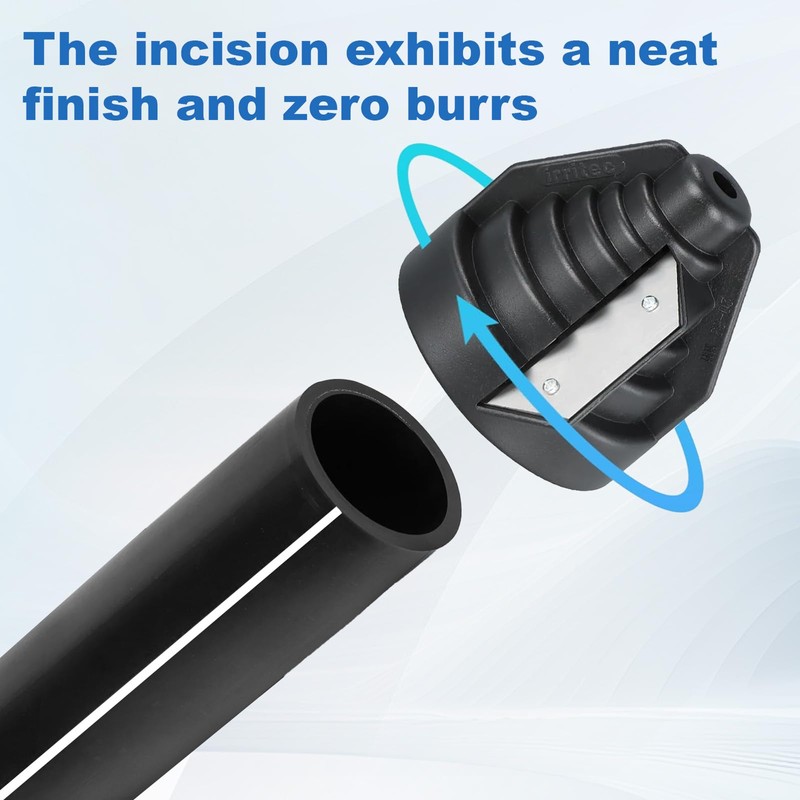 DGMI Plastic pipe chamfer tool, pipe deburring tool, PE pipe