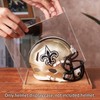 Mini Helmet Display Case, No Assembly Required Acrylic Clear 1/2