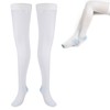 Thigh Length Compression Stockings Prevent Varicose Veins Leg Fatigue Swelling