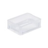 PROREGAL SuperSparSet 20 x Transparent Euro Containers BasicLine with Closed