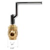 Leyso WR-GV Copper Gas Valve with Handle for Commercial Chinese