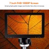 MUSTOOL TOMLOV 7" Digital Microscope 1200X Coin microscope 12MP Ultra-Precise