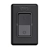 Leisure LED Modern Single SPST On-Off Switch with Bezel, 12-Volt,