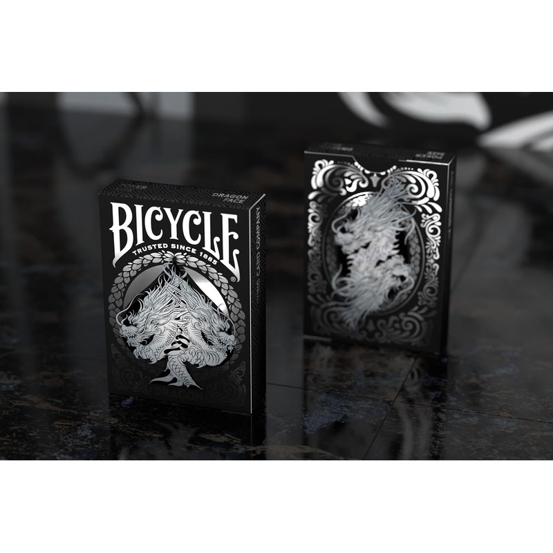 Bicycle 10044094 Black Dragon, Bianco