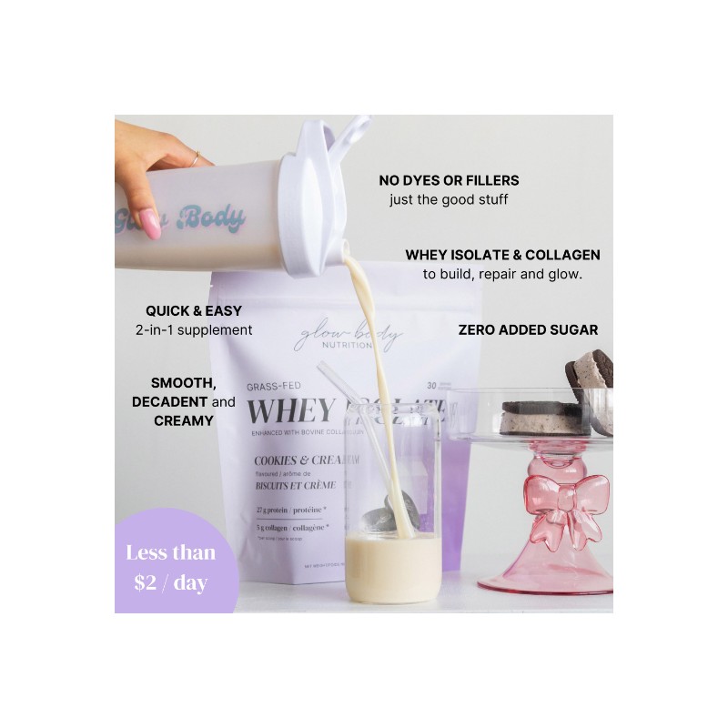 Glow Body Nutrition Vanilla Glow Protein + Collagen | 2