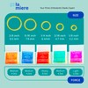 Amber Latex100 counts, Intraoral Elastic Bands Orthodontic Elastics Dental Rubber