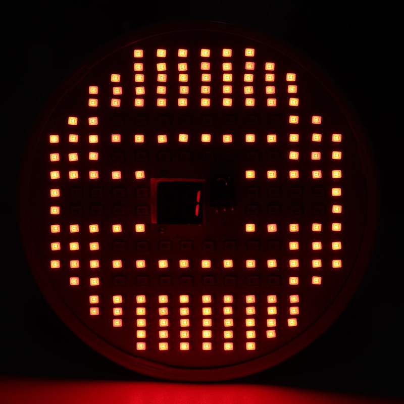 12W E27 LED Timing Plant Growth Light Bulb Indoor Greenhouse