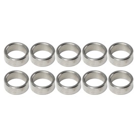10Pcs Washer Spacer 15mm OD 12mm ID Stainless Steel Hardware Accessory Part Set Kit3515-0015-0060