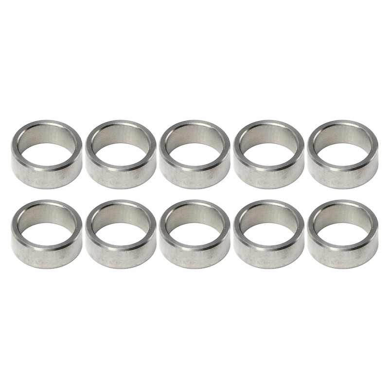 10Pcs Washer Spacer 15mm OD 12mm ID Stainless Steel Hardware
