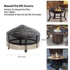 onlyfire φ76cm Full Coverage Round Fire Pit Cover with Drawstring