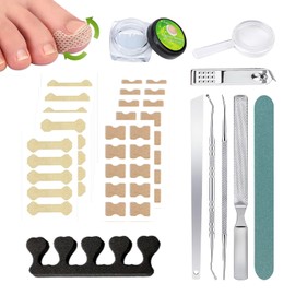 Ingrown Toenail Corrector Set with Magnifier and Correction Strips