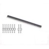 RM2.54 Pin Headers Gold-Plated 80-Pin 2-Row Straight