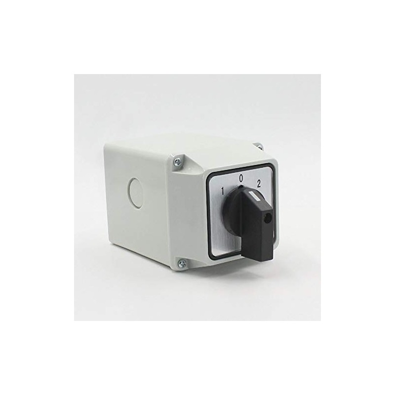 20A 380V 3 Position Rotary Cam Changeover Switch with Control