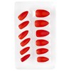 WIDMANN ? Set 12 Nail Stiletto auto-adesive Womens, Red, One