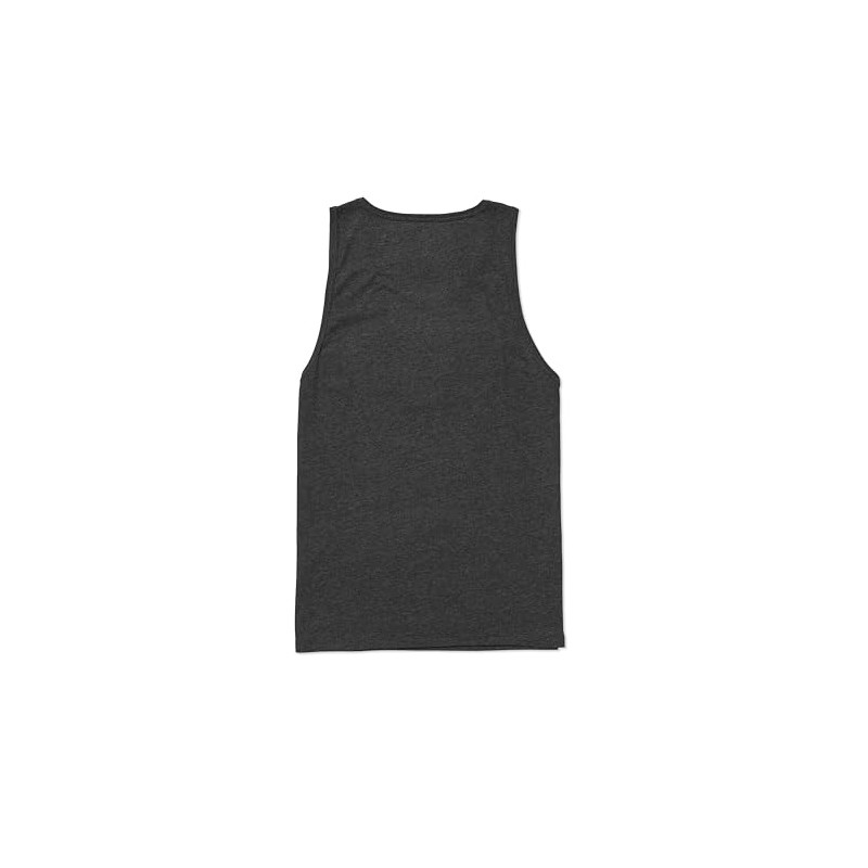 Volcom Men's Solid Tank, Dark Black Heather-New, Large