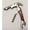 Oversized Waiter's Corkscrew - Barkeeper's Two-Lever Corkscrew Passion Wood Hand