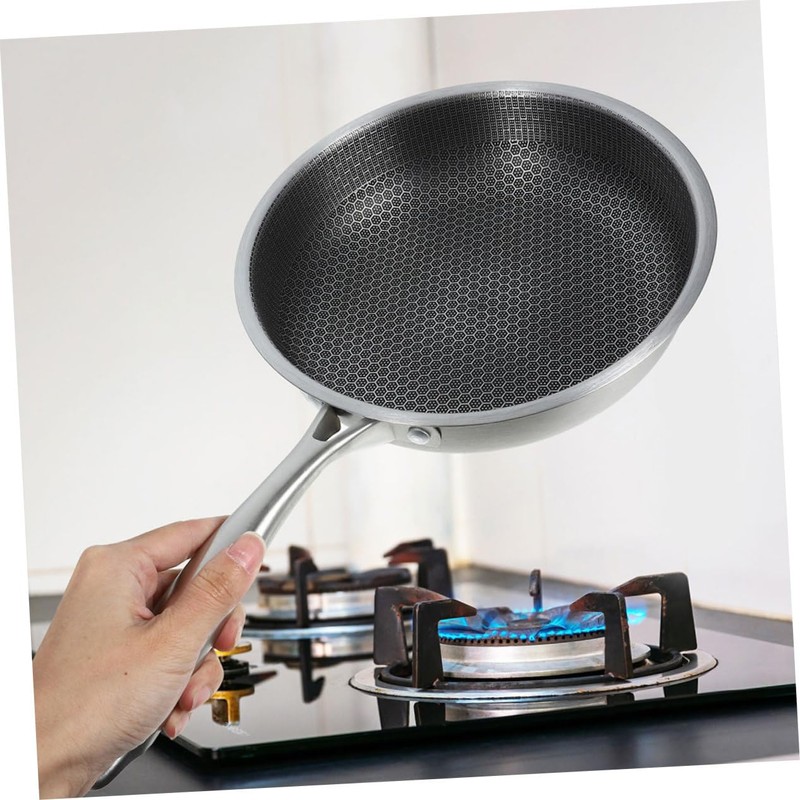 Zerodeko Frypan Nonstick Omelette Pan Small Pan for Eggs Stainless