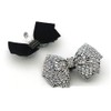 JDYaoYing 2 x Sparkly Bowknot Shoe Clips for Women Removable