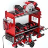 YYR Power Tool Organizer Wall Mount with Charging Station, Cordless