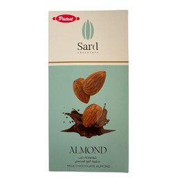 Dubai Milk Chocolate Bar – Gourmet Creamy Chocolat with Rich Flavors – Gift for Holidays, Birthdays, and Special Occasions (3.5 oz, Milk Chocolate Almond)