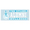Craftique Citadel Bulldogs Decal (The CITADEL ALUMNI DECAL (5"), 5