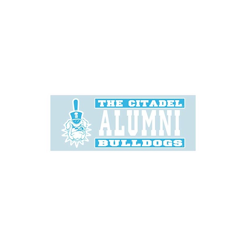 Craftique Citadel Bulldogs Decal (The CITADEL ALUMNI DECAL (5"), 5