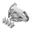 8 x Screw-On Hinges with Spring Opening Angle 90° Cupboards