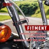 TIGERSGATE 1 1/2"" Chrome Billet Handlebar Frame Mount Clutch Cable