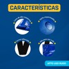 MANDIL DE LONA IMPERMEABLE PARA USO RUDO MULTIUSOS DELANTAL MULTIUSOS
