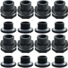 YSIL PVC Bulkhead Fitting 3/4 Inch NPT Female Water Tank