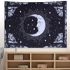 Wall Hanging Tapestry MoonPattern Background Decoration for Living Room Bedroom(150x130cm