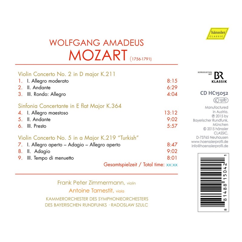 Violinkonzerte Nr. 2 und 5