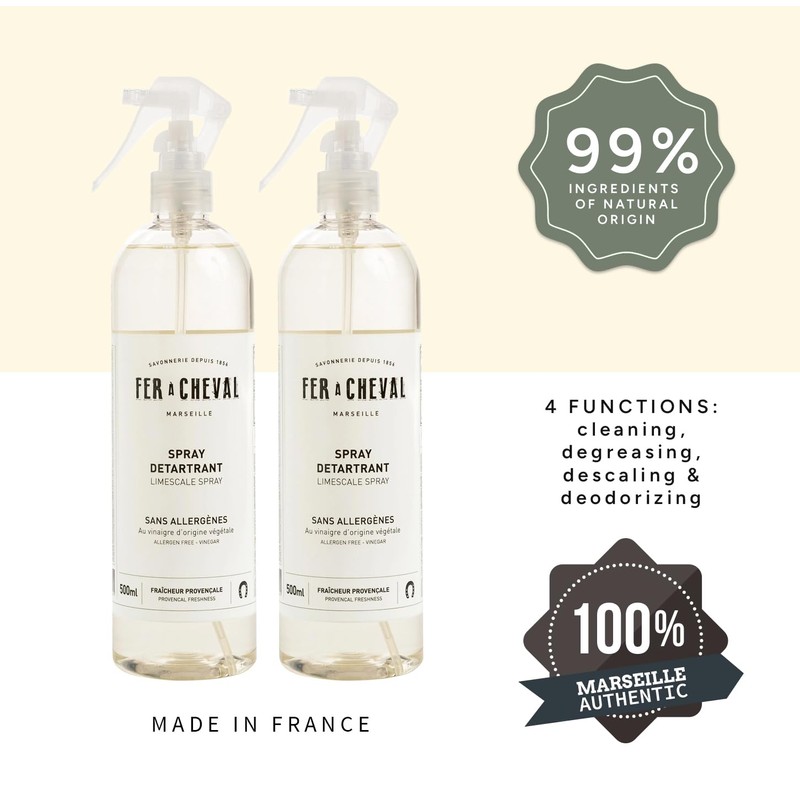 Fer à Cheval Bathroom Limescale Spray 500 ml/ 16.9 fl