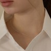 925 silver twist chain necklace gift package / 925실버 트위스트