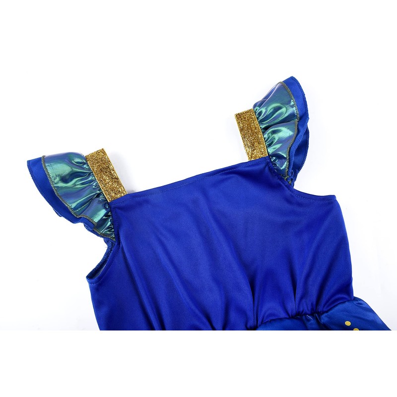 ReliBeauty Peacock Costume Children's Girls Carnival Costume Children's Peacock 110