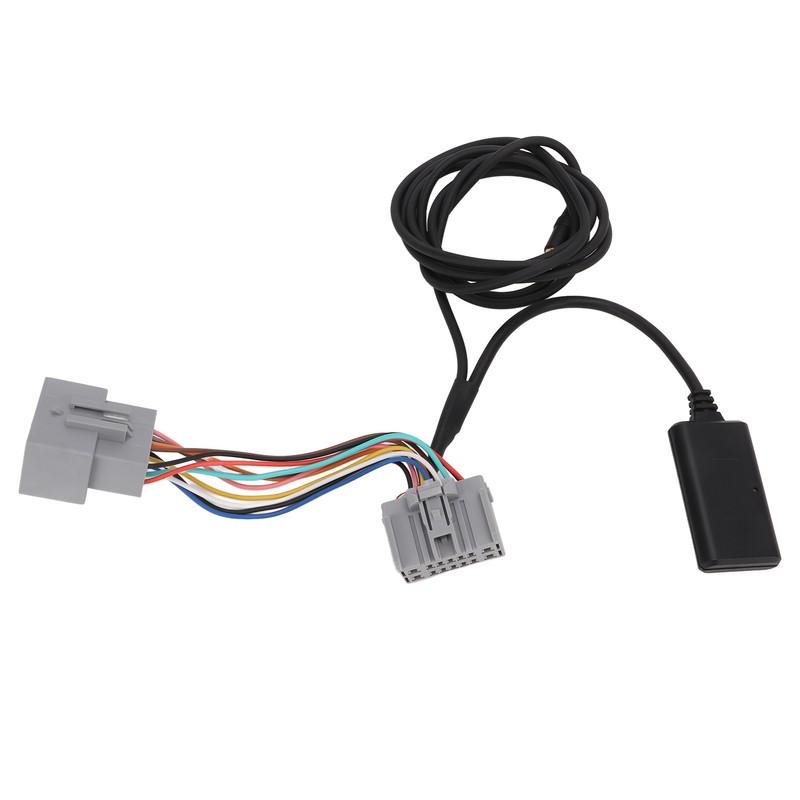 Car Bluetooth AUX Module Wireless Black Radio Adaptor Replacement for