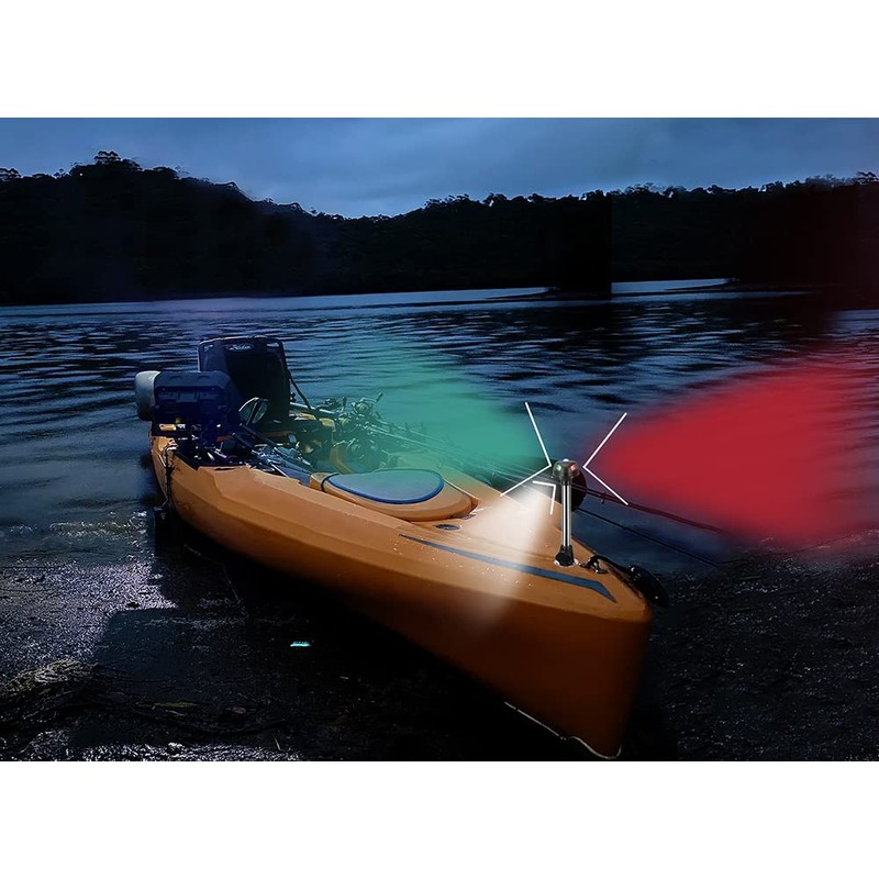 MARINE SYSTEM LED Bi-Color Navigation Bow Light Red and Green