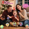 Mini Karaoke Machine for Kids/Adults:Portable Bluetooth Speaker with 2 Wireless