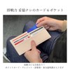TOKAIZ TUW-001 Women's Long Wallet, Thin, Skimming Prevention, Travel, Compact,