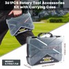 Enventor Rotary Tool Accessories Kit, 361PCS Universal Rotary Tool Kit