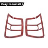 RT-TCZ for Silverado Rear Taillights Cover Frame Compatible with Chevy
