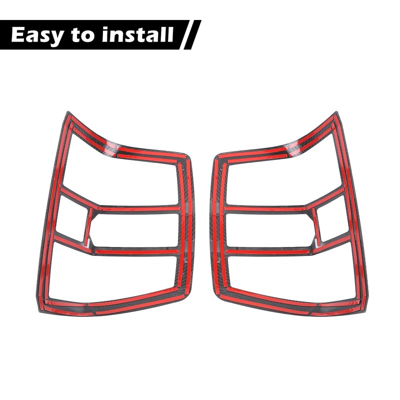 RT-TCZ for Silverado Rear Taillights Cover Frame Compatible with Chevy