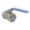 VARMHUS 2PCS 1-1/4" Stainless Steel 304 Ball Valve 1Pc Type