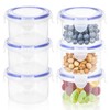 GMMG Storage Jars with Lid (300 ml Round)