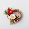 Hideshime MD-04A Shimenawa, Stylish, New Year Decoration, Modern Wreath (Tsubaki),