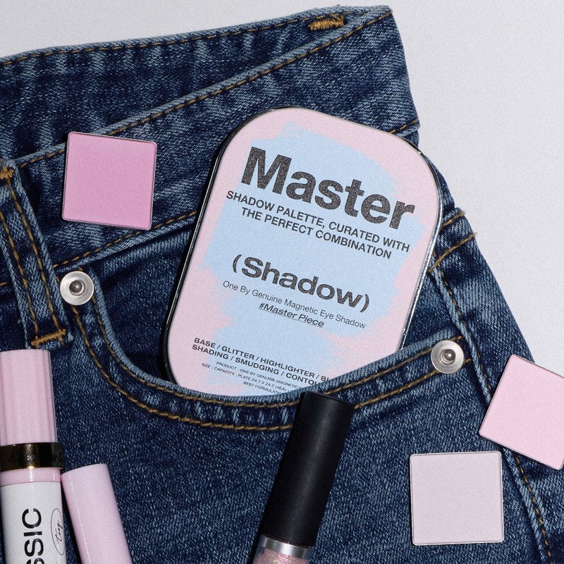 tooq One by Genuine Magnetic Eye Shadow 4-Palette - A03