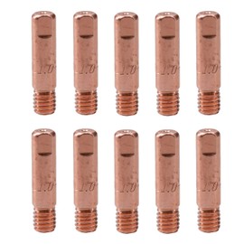 1.0mm 1mm Mig Welding Welder Round Contact Tips for MB15 Euro Torches 10pk